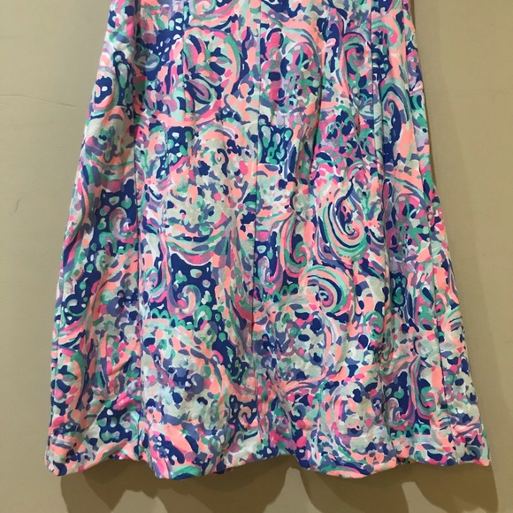 Lilly Pulitzer Celia Dress Fit and Flare size Xs - Picture 5 of 11